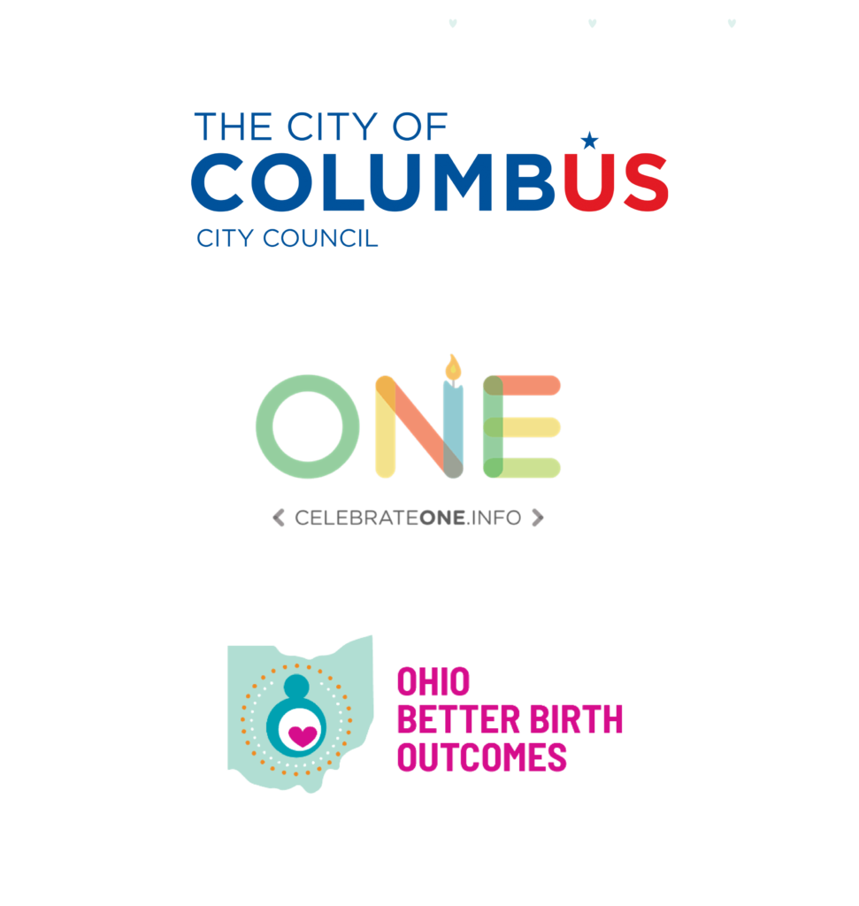 grid of logos for City of Columbus, CelebrateOne and OBBO
